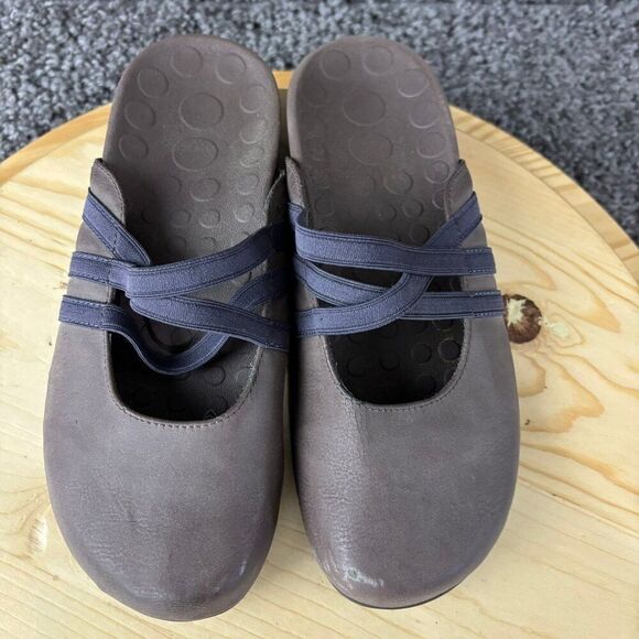 Vionic Sasha Mule Womens Size 7 Brown Slip On Clog Comfort Orthaheel Shoes - Picture 6 of 9